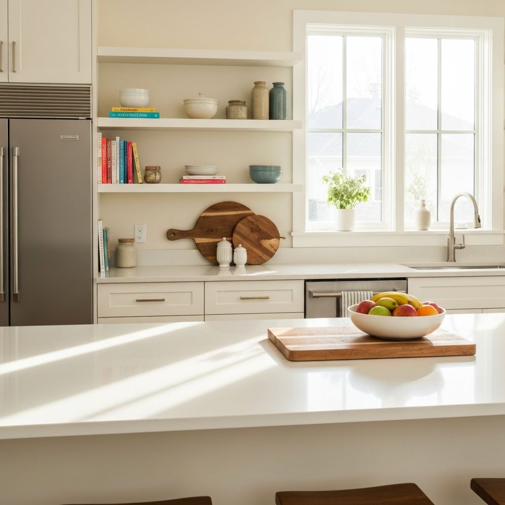 Scena di cucina quotidiana